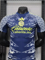 2025-26 Club America Blue Player Version Soccer Jersey