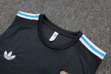 2025-26 Argentina Dark gray Tank top and shorts suit #D2584