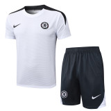 2025-26 CHE White Training Short Suit #D2574