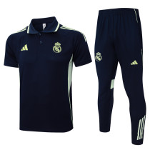 2025-26 RMA Royal blue Short shirts and Long trousers Suit #C2536