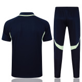 2025-26 RMA Royal blue Short shirts and Long trousers Suit #C2536