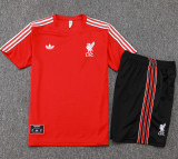2025-26 LIV Red Training Short Suit #D2580