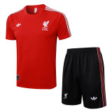 2025-26 LIV Red Training Short Suit #D2580
