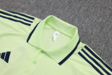 2025-26 RMA Light green Short shirts and Long trousers Suit #C2532