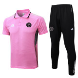 2025-26 Inter Miami Pink Short shirts and Long trousers Suit #C2535