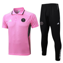 2025-26 Inter Miami Pink Short shirts and Long trousers Suit #C2535