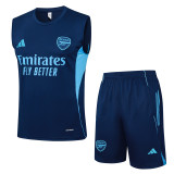 2025-26 ARS Royal blue Tank top and shorts suit #D2570