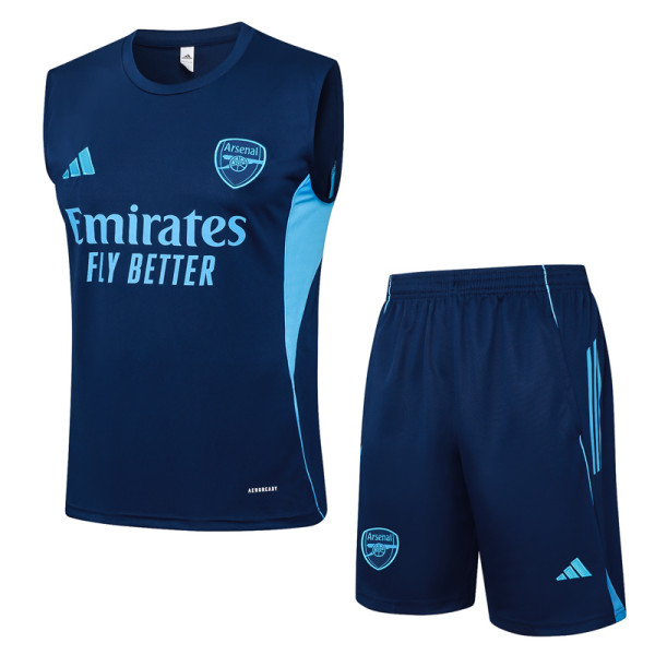 2025-26 ARS Royal blue Tank top and shorts suit #D2570