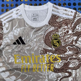 2025-26 RMA Brown Special Edition Fans Training Shirts (棕龙)