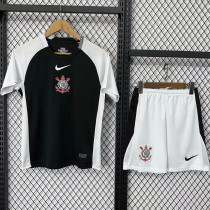 2025-26 Corinthians Away Kids Soccer Jersey