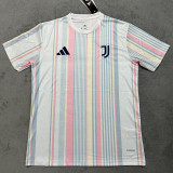 2025-26 JUV White Pink Training shirts