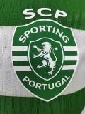 2025-26 Sporting Lisbon Home Player Version Soccer Jersey