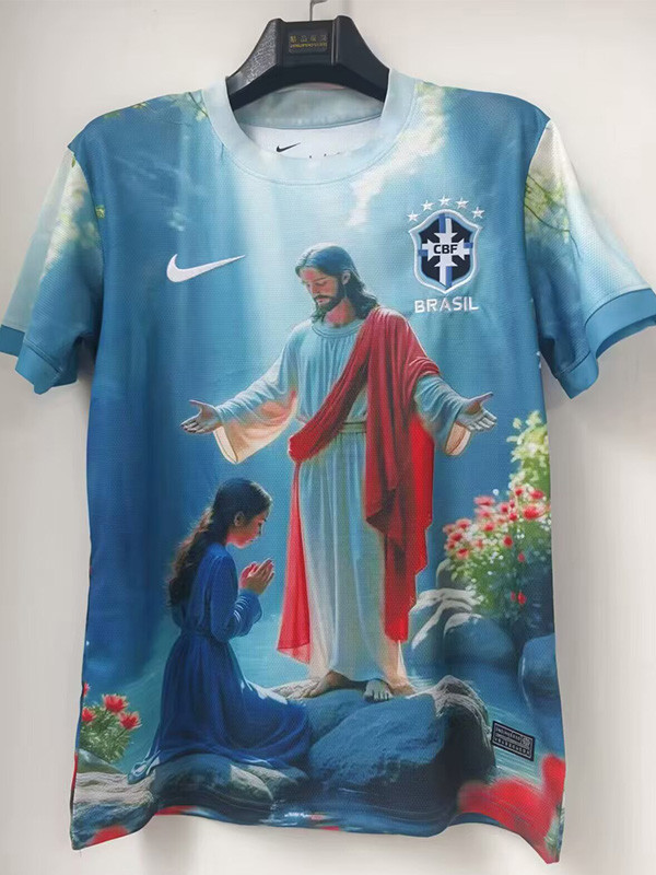 2025-26 Brazil Green Special Edition Training shirts