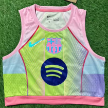 2025-26 BAR Pink Yellow Women Yoga Vest (女)