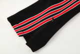 2025-26 Man Utd Black Red Jacket Tracksuit #05