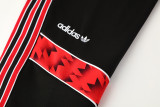 2025-26 Man Utd Black Red Jacket Tracksuit #05