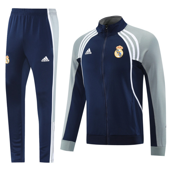 2025-26 RMA Royal Blue Jacket Tracksuit #06