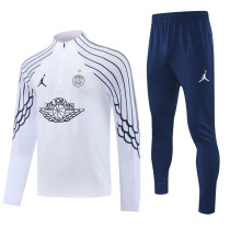 2025-26 PSG Jordan White Jacket Tracksuit