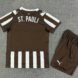 2025-26 ST PAULI Home Kids Soccer Jersey