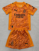 2025-26 ACM Orange Goalkeeper Kids Soccer Jersey