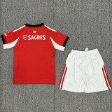2025-26 Benfica Home Kids Soccer Jersey