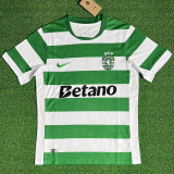2025-26 Sporting Lisbon Home 1:1 Fans Soccer Jersey