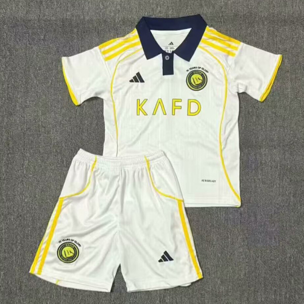 2025-26 AL-Nassr Third Kids Soccer Jersey
