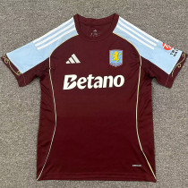 2025-26 Aston Villa Home Fans Soccer Jersey