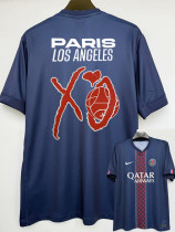 2025-26 PSG Home Print Paris Los Angeles XO Fans Soccer Jersey