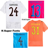 2025-26 Man City Home Long Sleeve Player Version Soccer Jersey (长袖球员)