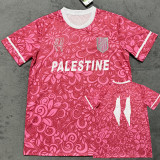 2025-26 Palestina FC Pink Training shirts (英文广告)