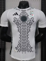 2025-26 Algeria White Player Version Training shirts (黑标)