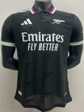 2025-26 ARS Black Special Edition Player Version Soccer Jersey 队标印