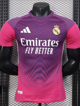 2025-26 RMA Purple GoalKeeper Player Version Soccer Jersey