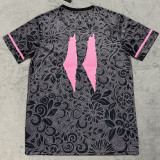 2025-26 Palestina FC Grey Black Training shirts (英文广告)