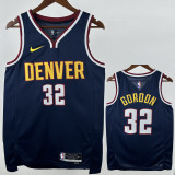 2022-23 Nuggets GORDON #32 Royal blue Top Quality Hot Pressing NBA Jersey