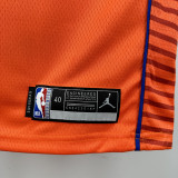OKC Thunder WILLIAMS #8 Orange Top Quality Hot Pressing NBA Jersey (Trapeze Edition) 飞人版
