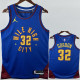 2022-23 Nuggets GORDON #32 Blue Top Quality Hot Pressing NBA Jersey (Trapeze Edition) 飞人版