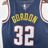 2022-23 Nuggets GORDON #32 Royal blue Top Quality Hot Pressing NBA Jersey