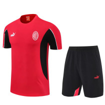 2025-26 ACM Red Training Short Suit