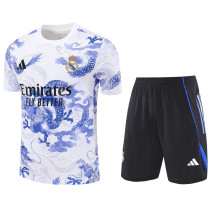 2025-26 RMA White Training Short Suit