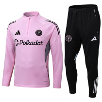 2025-26 Inter Miami Pink Half Pull Tracksuit (半拉链)