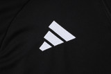 2025-26 Ajax Black Half Pull Tracksuit (半拉链)