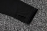 2025-26 Ajax Black Half Pull Tracksuit (半拉链)