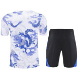 2025-26 RMA White Training Short Suit