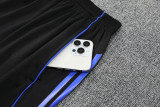 2025-26 RMA White blue Tank top and shorts suit
