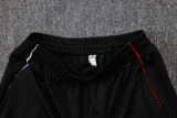 2025-26 Ajax Black Half Pull Tracksuit (半拉链)