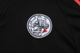 2025-26 Ajax Black Half Pull Tracksuit (半拉链)