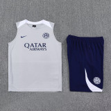 2025-26 INT Light gray Tank top and shorts suit