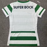 2025-26 Sporting Lisbon Home Women Soccer Jersey (女)